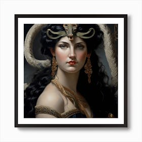 Greek Goddess 41 Art Print