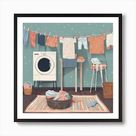 Laundry Room 1 Art Print