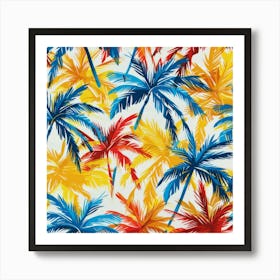 Palm Trees 1 Art Print