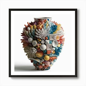 Vase Of Flowers Art Print