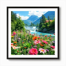 Beautiful nature Art Print