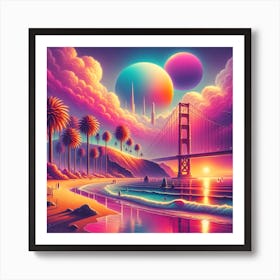 Golden Gate Bridge 2 Art Print