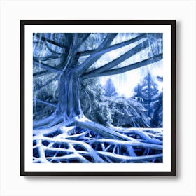 Icy Tree 003 Art Print