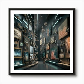 Museum Of Natural History Art Print