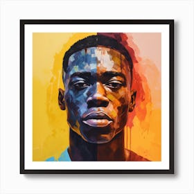 'Man Of Color' Art Print