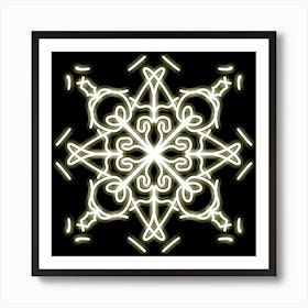 Snowflake Art Print