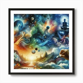 Dreamscape 26 Art Print