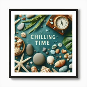 Chilling Time Art Print