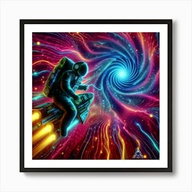 "Spiral Galaxy" Vortex Collection [Risky Sigma] Art Print