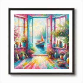 Open Window Art Print