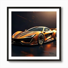 Firefly Sleek And Powerful Luxury Sports Car Design 30309 (6) Art Print