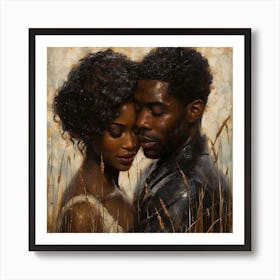 Echantedeasel 93450 African American Black Love Stylize 995 34cb130a A80e 4e1f A55d A8eef5df7540 Art Print