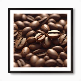 Coffee Beans 94 Art Print