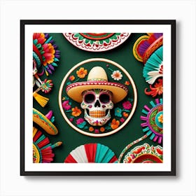 Day Of The Dead 41 Art Print