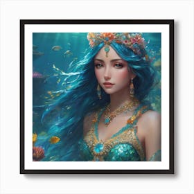 Mermaid 2 Art Print