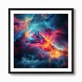 Nebula 10 Art Print