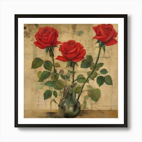 Roses 9 Art Print