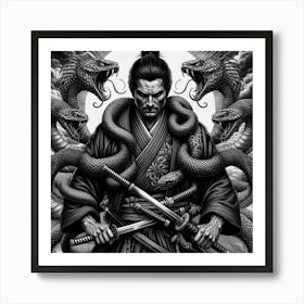 Samurai Art Print