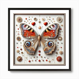 Preserved Butterfly Art 7 Art Print