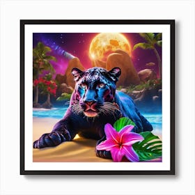 Black Panther Art Print