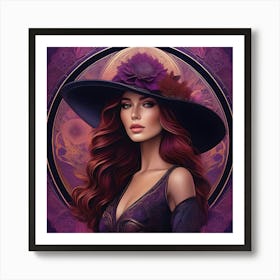 The Confident Amazon Art Print