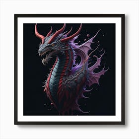 Dragon Head 37 Art Print