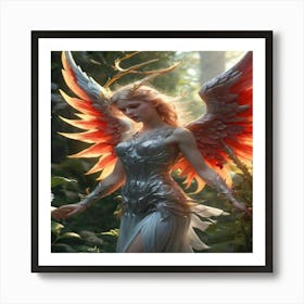 Angel Wings Art Print