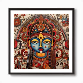 Lord Krishna Art Print