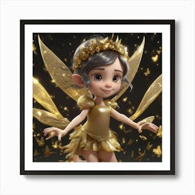Little fairies collection 4 Art Print