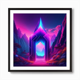 Gateway To The Future Art Print