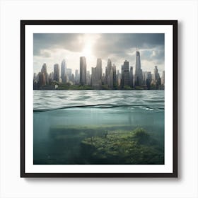 Cityscape Stock Videos & Royalty-Free Footage Art Print