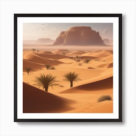 Sahara Desert 161 Art Print