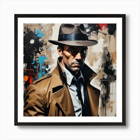 Man In A Hat Art Print