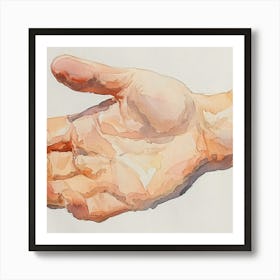 Hand Reaching Out Art Print