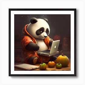 Panda Bear Art Print