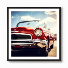 Style Automobile Vintage Classical Antique Old Vehicle Luxury Stylish Car Auto Transport (3) Art Print