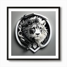 Lion Art Art Print