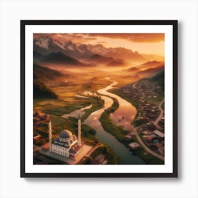 Mosque 2 Art Print