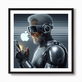 Robot Man 3 Art Print