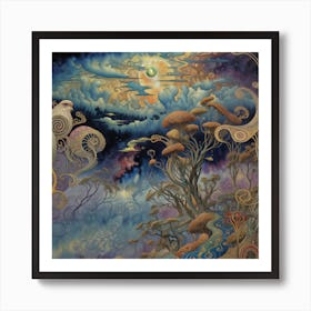 Enchanted Forest Art Print