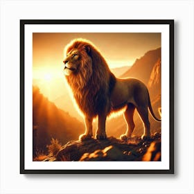 Lion King 46 Art Print