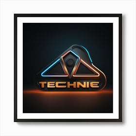 Technie Logo Poster