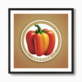 Pepper Logo 3 Art Print