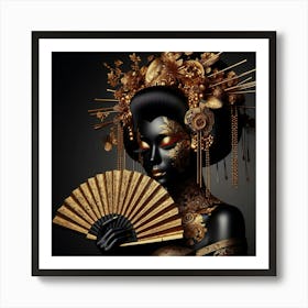 Geisha 201 Art Print