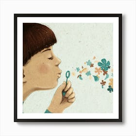 Blumen Art Print