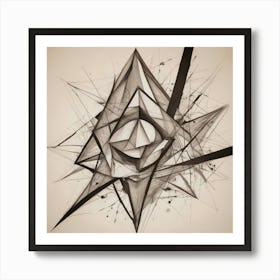 Abstract Geometric Design 1 Poster