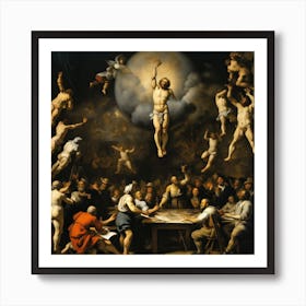 Crucifixion Of Jesus 5 Art Print