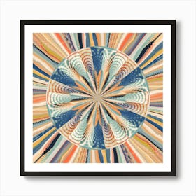 Whirling Geometry - #13 Art Print