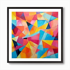 Juangisme Mindless Journey Abstract Art #12 Art Print