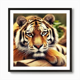 Tiger 2 Art Print